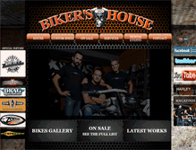 Tablet Screenshot of bikershouse.gr